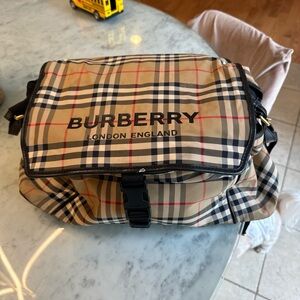 Burberry Authentic diaper bag